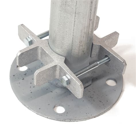 1 5 8 inch metal post bracket|metal brackets for round post.